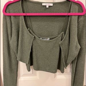 Francesca’s Crop Top Set